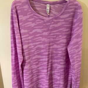 Purple Camo Under Armor Thermal Top All Season Gear